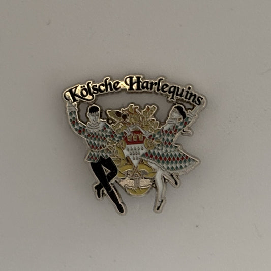 Kölsche Harlequin Pin, Silber