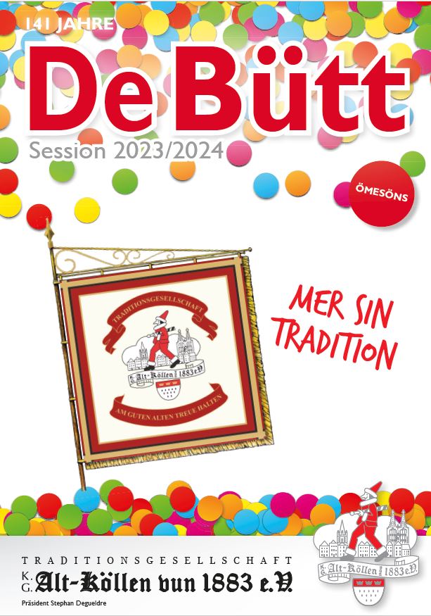 Sessionsheft "De Bütt" 2024