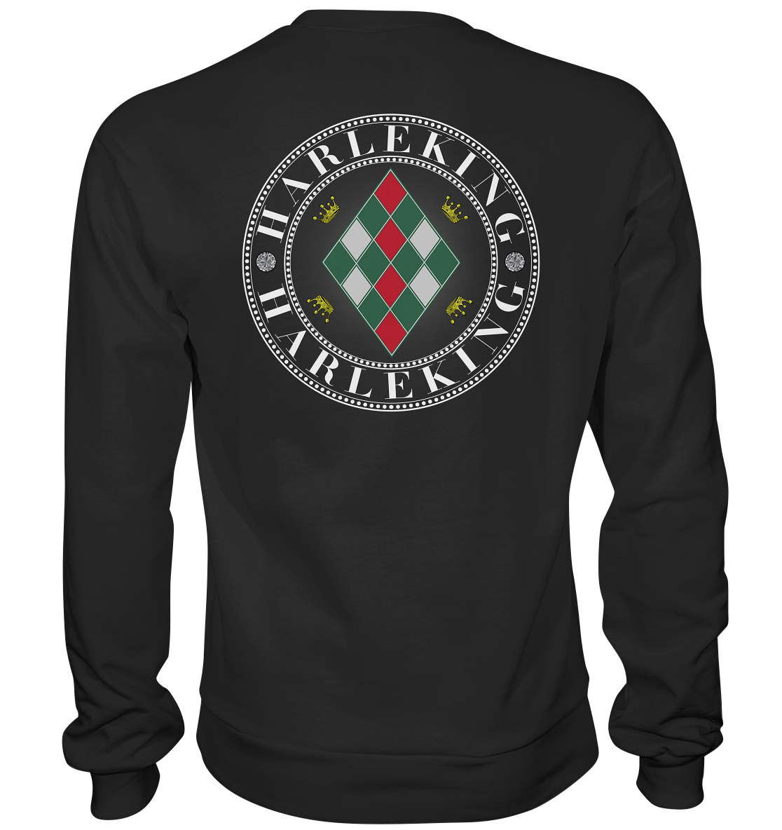 Harleking Weiß - Basic Sweatshirt