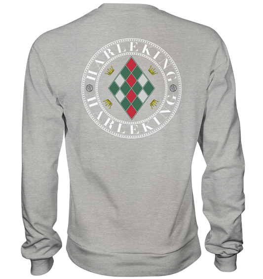 Harleking Weiß - Basic Sweatshirt