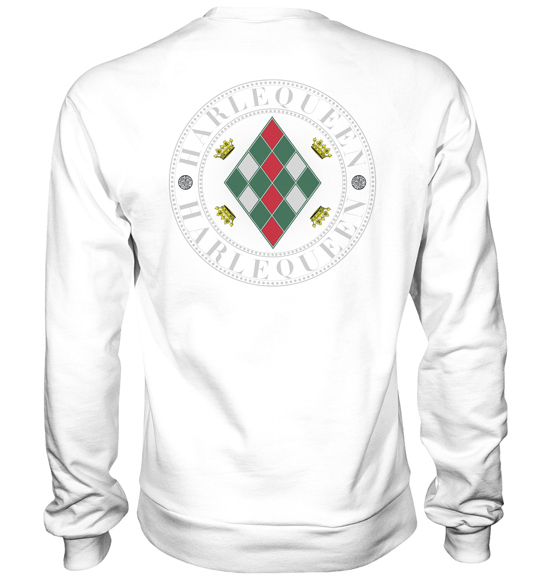 Harlequeen Silber - Basic Sweatshirt