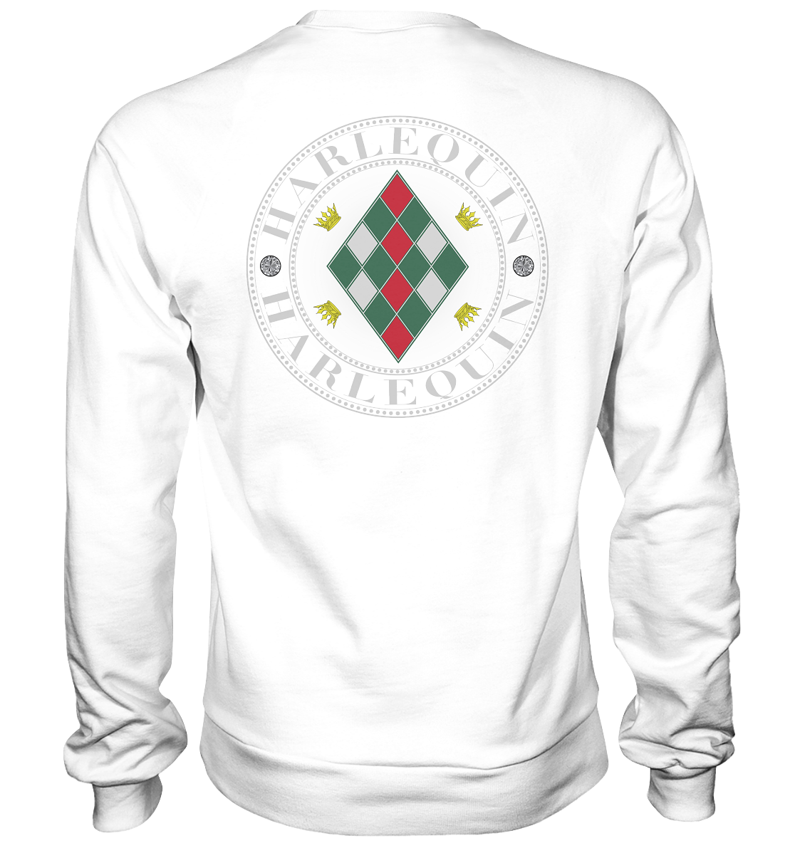 Harlequin Silber - Basic Sweatshirt