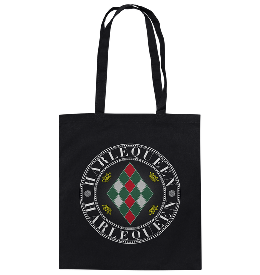 Harlequeen Weiß - Baumwolltasche
