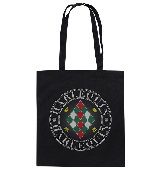 Harlequin Silber - Baumwolltasche