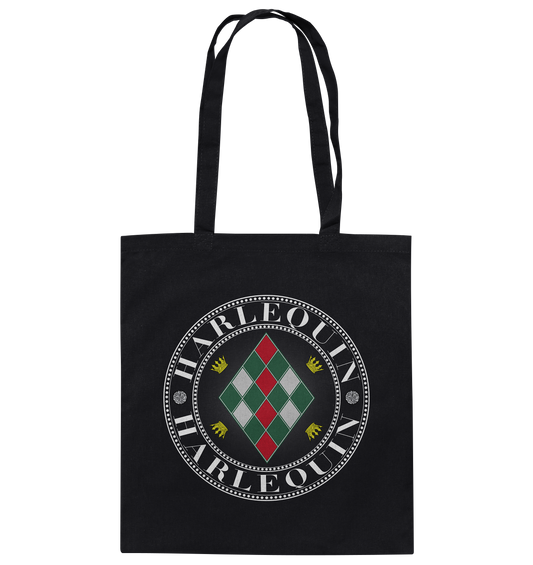 Harlequin Weiß - Baumwolltasche