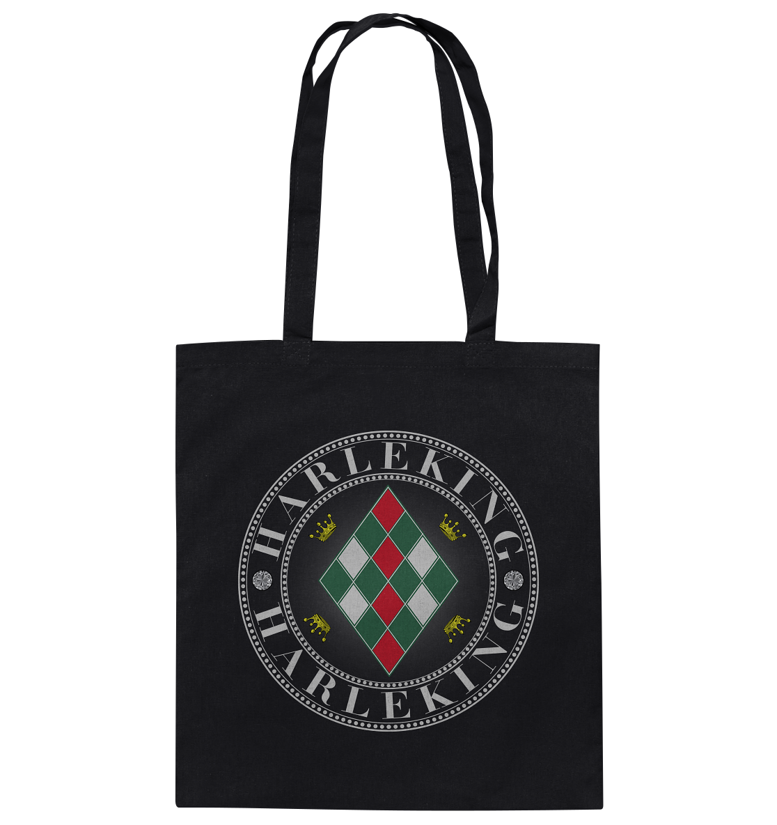 Harleking Silber - Baumwolltasche