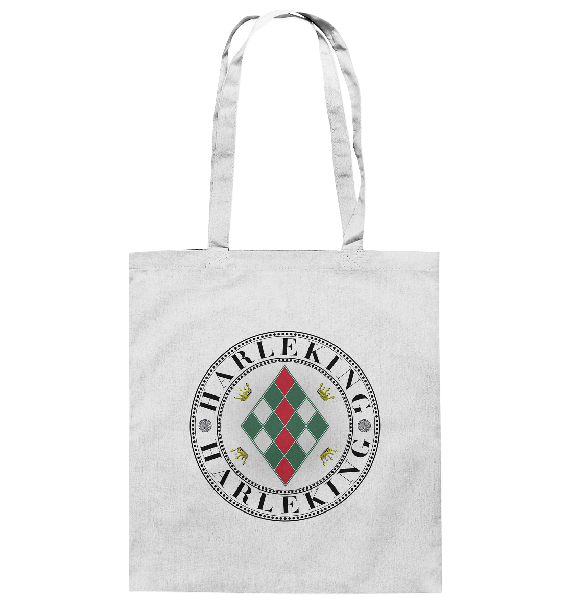 Harleking Schwarz - Baumwolltasche