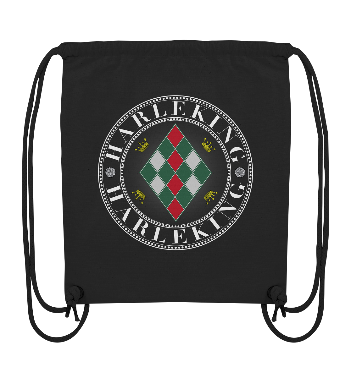 Harleking Weiß - Organic Gym-Bag