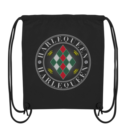 Harlequeen Silber - Organic Gym-Bag