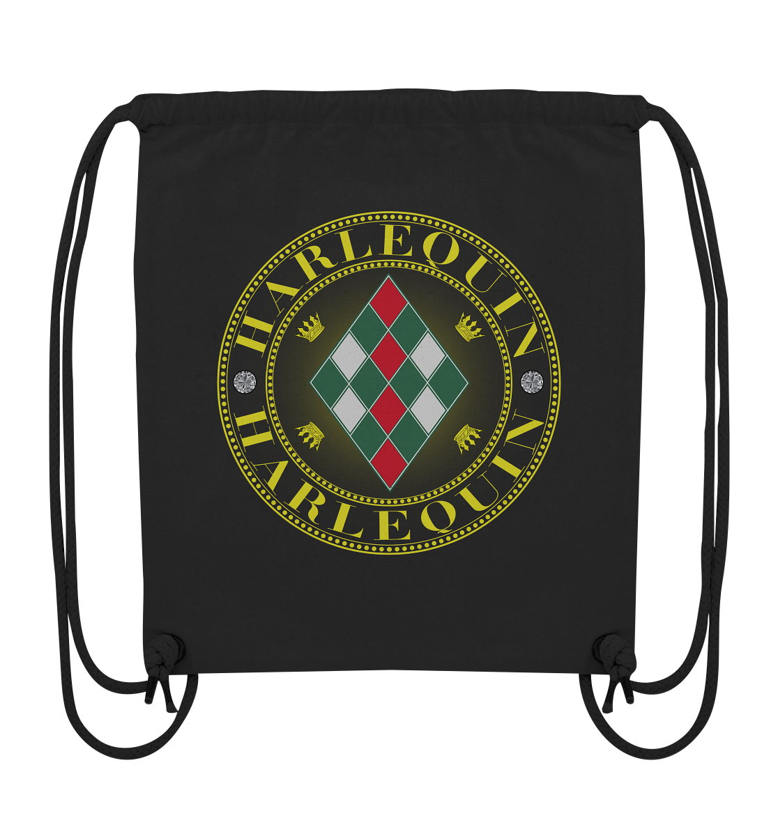 Harlequin Gold - Organic Gym-Bag