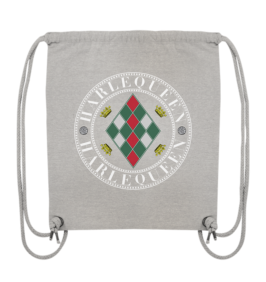 Harlequeen Weiß - Organic Gym-Bag