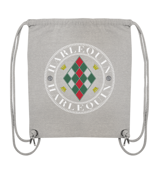 Harlequin Weiß - Organic Gym-Bag