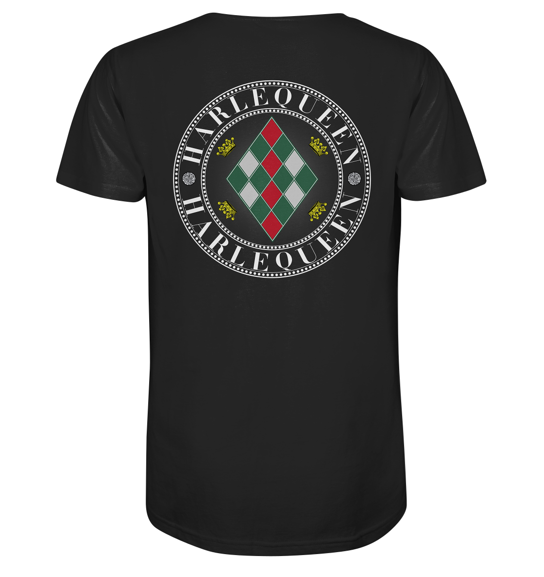 Harlequeen Weiß - Organic Shirt