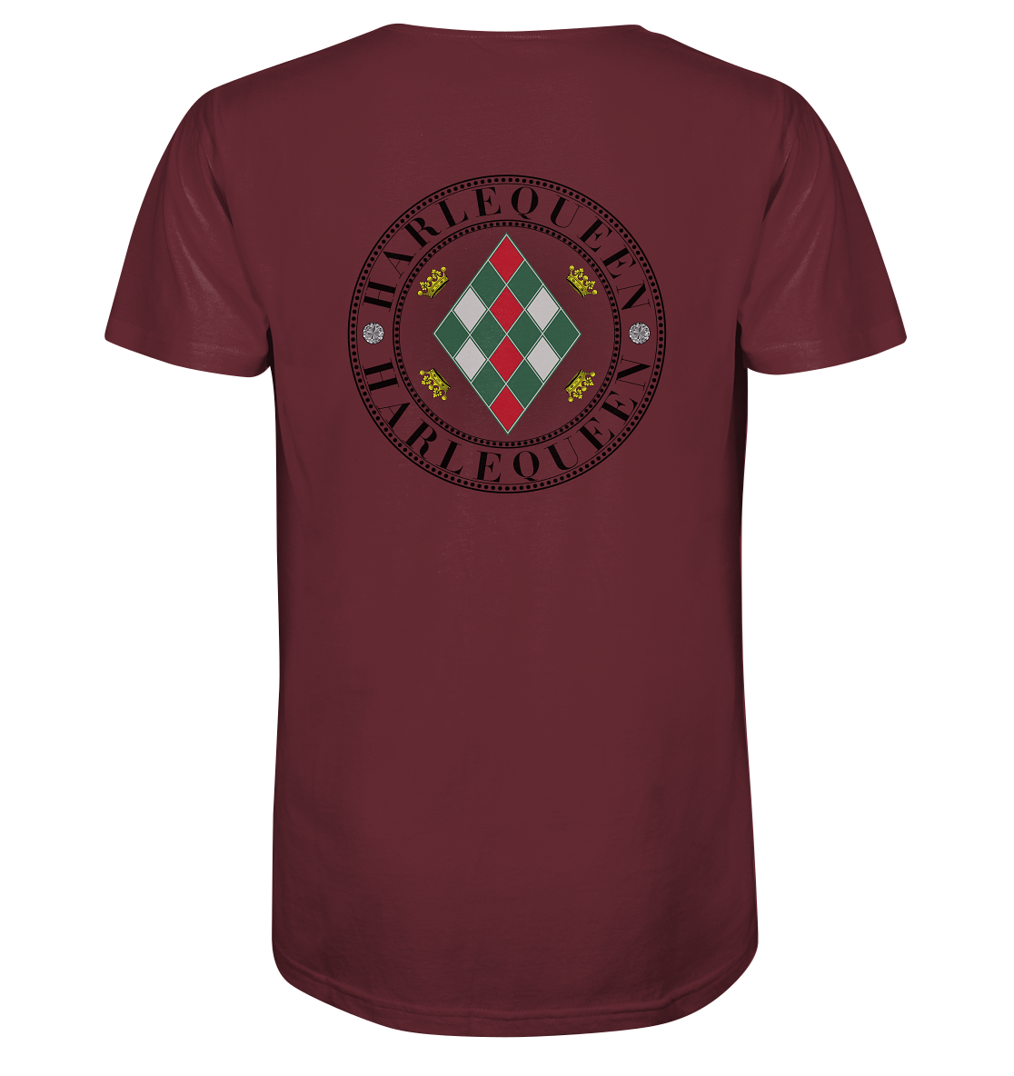 Harlequeen Schwarz - Organic Shirt