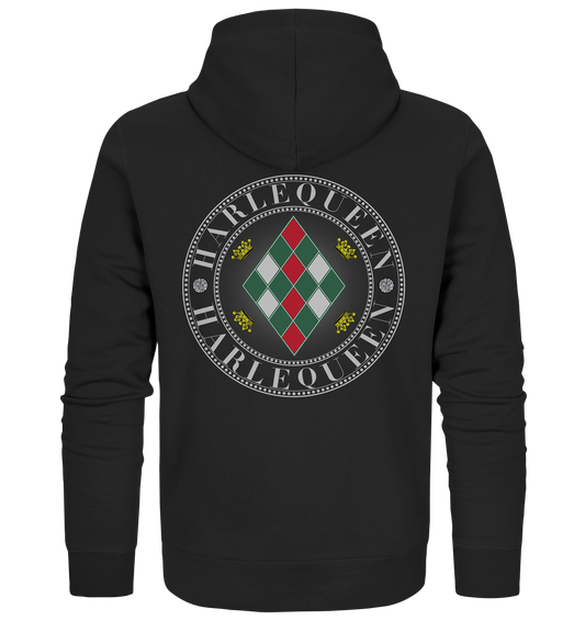 Harlequeen Silber - Organic Zipper