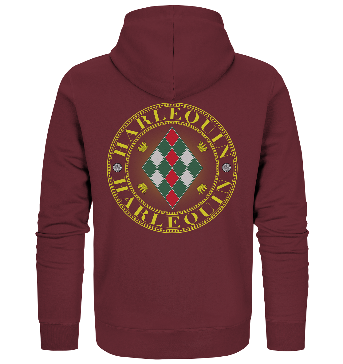 Harlequin Gold - Organic Zipper