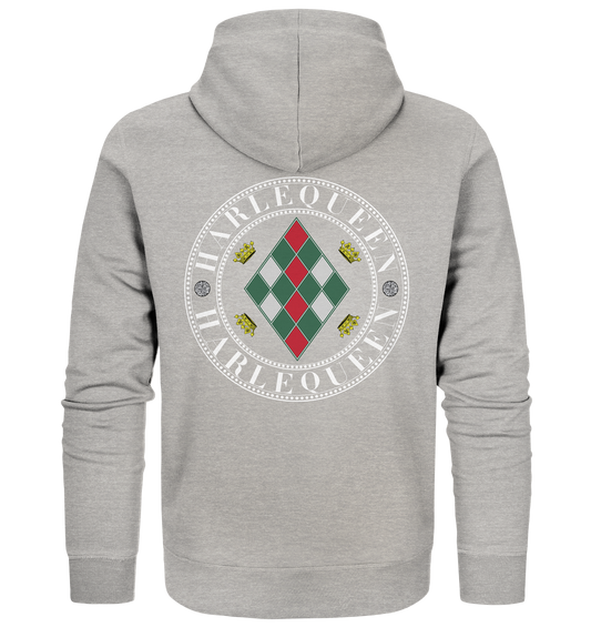 Harlequeen Weiß - Organic Zipper