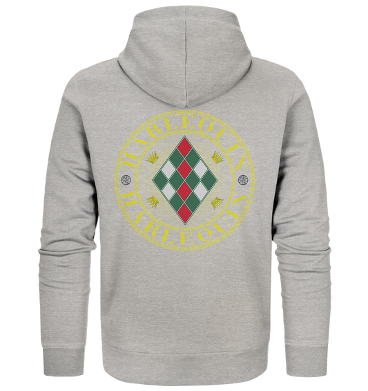 Harlequin Gold - Organic Zipper