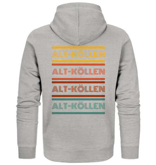 Retro - Organic Zipper