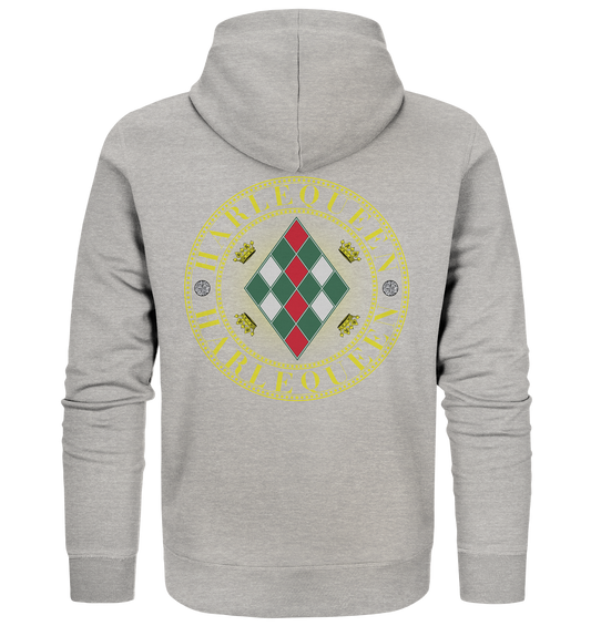 Harlequeen Gold - Organic Zipper