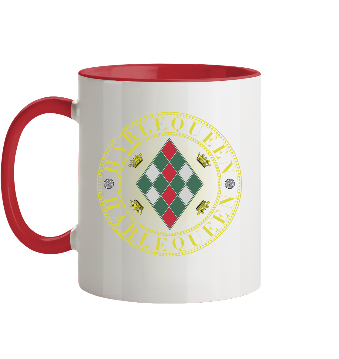 Harlequeen Gold - Tasse zweifarbig