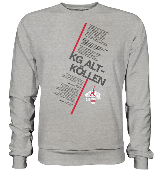 Büttenmarsch - Basic Sweatshirt