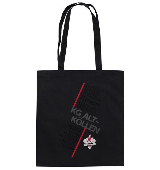 Büttenmarsch - Baumwolltasche