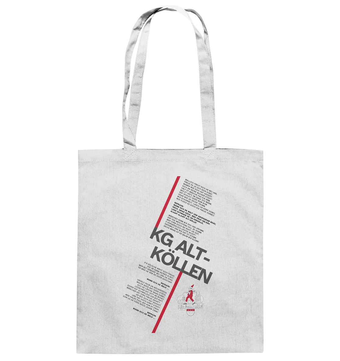 Büttenmarsch - Baumwolltasche