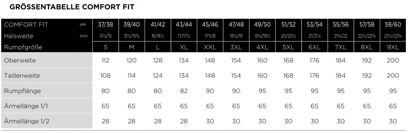 Hemd mit AK Stick am Kragen - Langarm