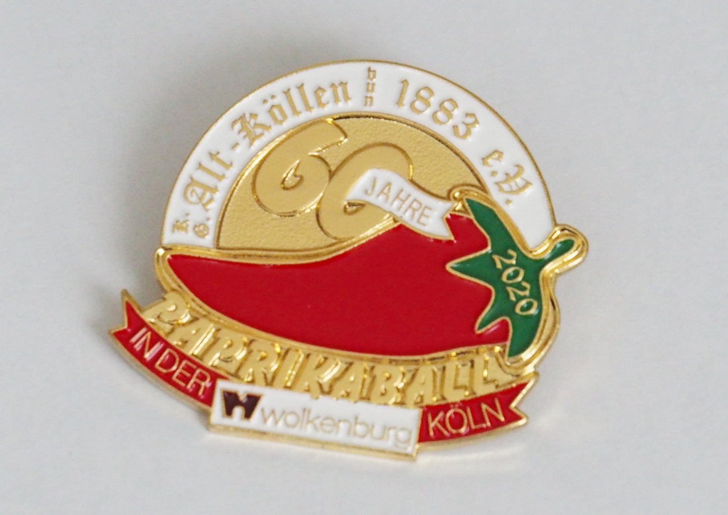 60 Jahre Paprikaball Pin