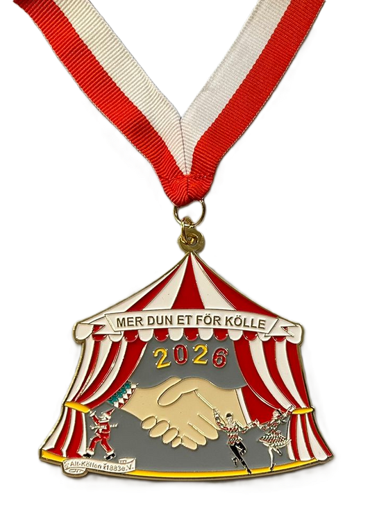 Zeltorden 2026 "ALAAF - Mer dun et för Kölle"