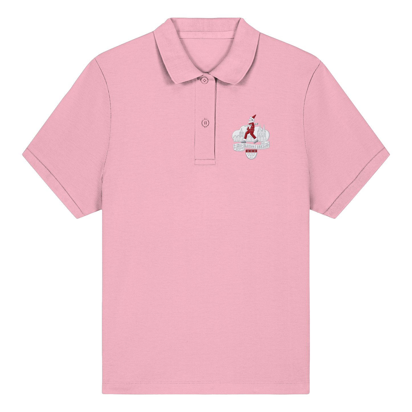 AK  Logo - Womens Organic Fitted Poloshirt