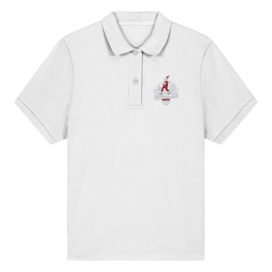 AK  Logo - Womens Organic Fitted Poloshirt