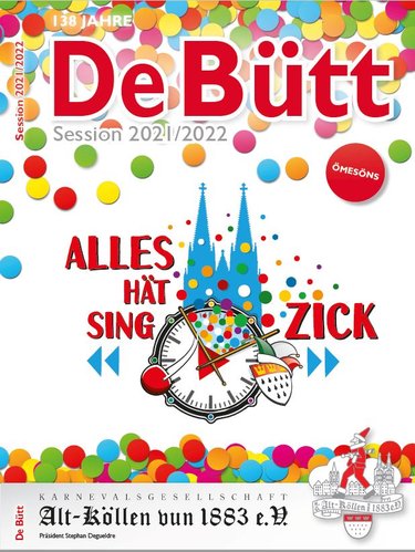 Sessionsheft "De Bütt" 2022